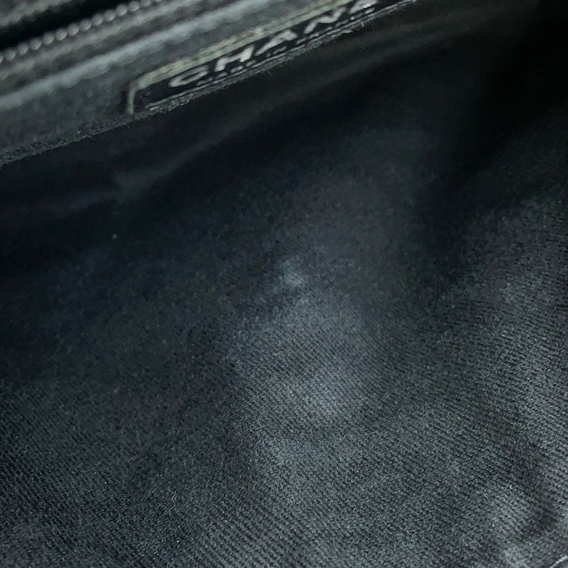 シャネル チェーンショルダーバッグ ココマーク キャビアスキン CHANEL 黒