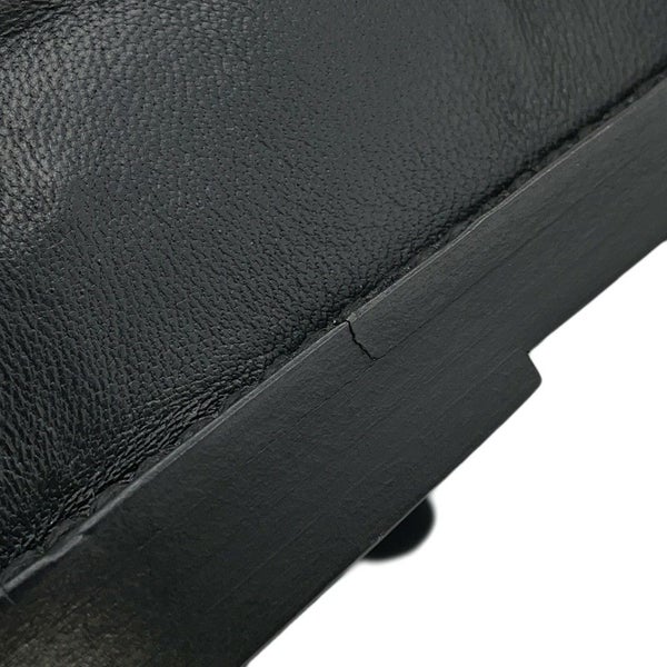 シャネル サンダル ココマーク CHANELロゴ レザー レディースサイズ37C G38933 CHANEL 靴 黒