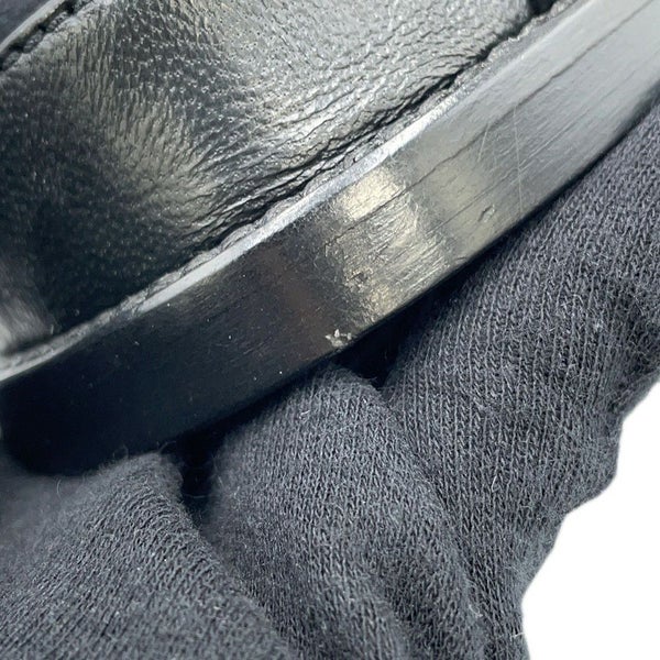 シャネル サンダル ココマーク CHANELロゴ レザー レディースサイズ37C G38933 CHANEL 靴 黒