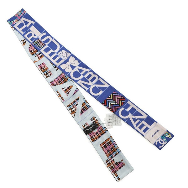 シャネル スカーフ ロゴ ココマーク シルク CHANEL