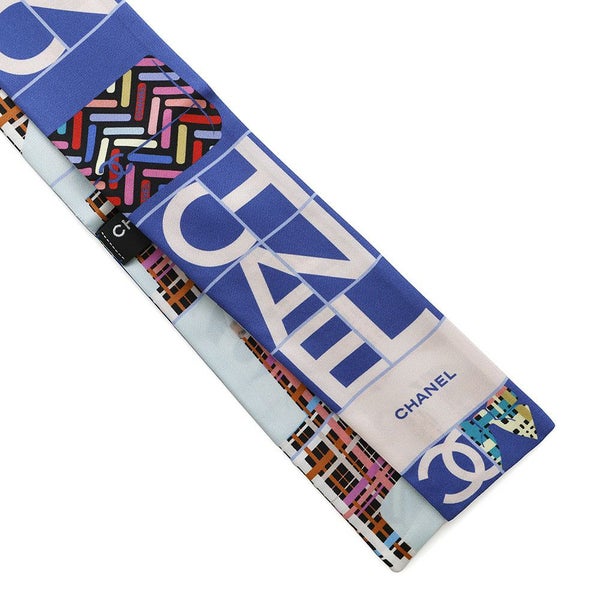 シャネル スカーフ ロゴ ココマーク シルク CHANEL