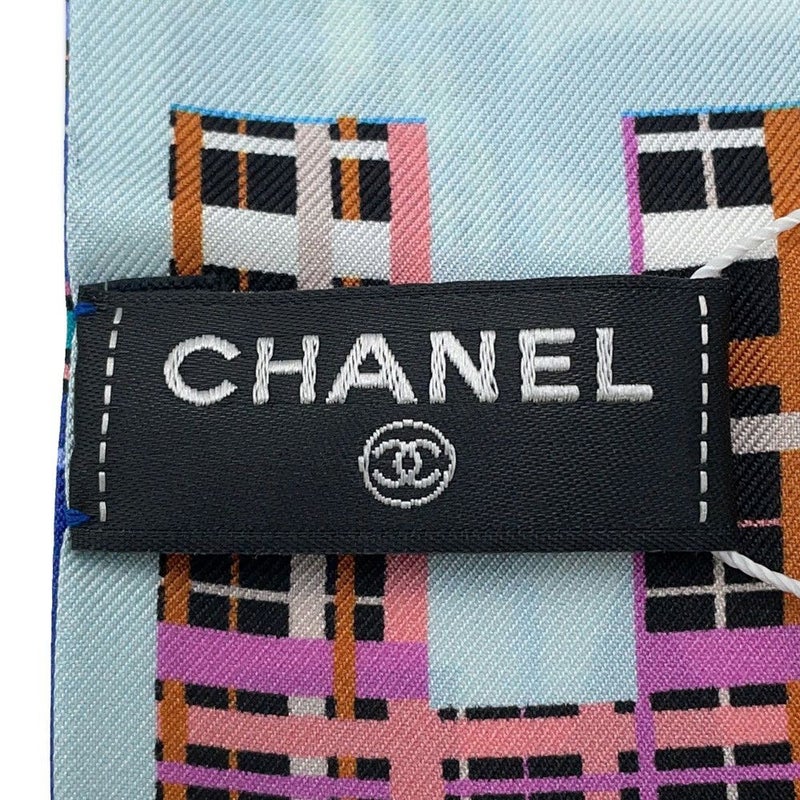 シャネル スカーフ ロゴ ココマーク シルク CHANEL