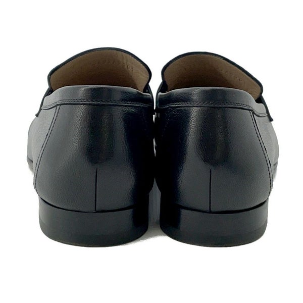 エルメス モカシン パリ レザー メンズサイズ44 HERMES 靴 黒