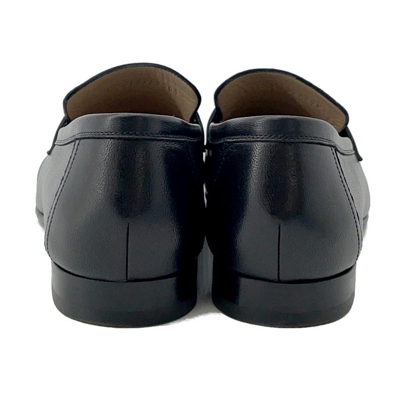 エルメス モカシン パリ レザー メンズサイズ44 HERMES 靴 黒