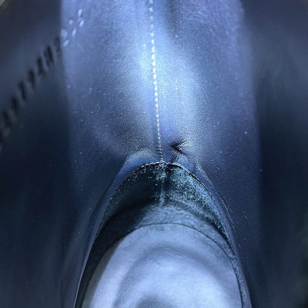 エルメス ブーツ フォーチュン カーフレザー メンズサイズ44 HERMES 靴 ショートブーツ 黒