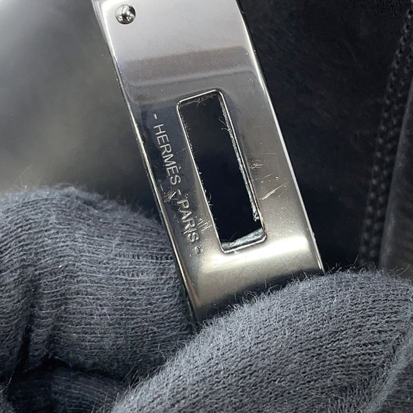 エルメス ブーツ フォーチュン カーフレザー メンズサイズ44 HERMES 靴 ショートブーツ 黒