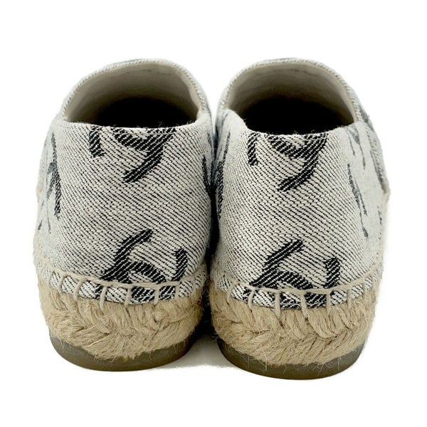 シャネル エスパドリーユ ココマーク キャンバス レディースサイズ38C G39028 CHANEL 靴