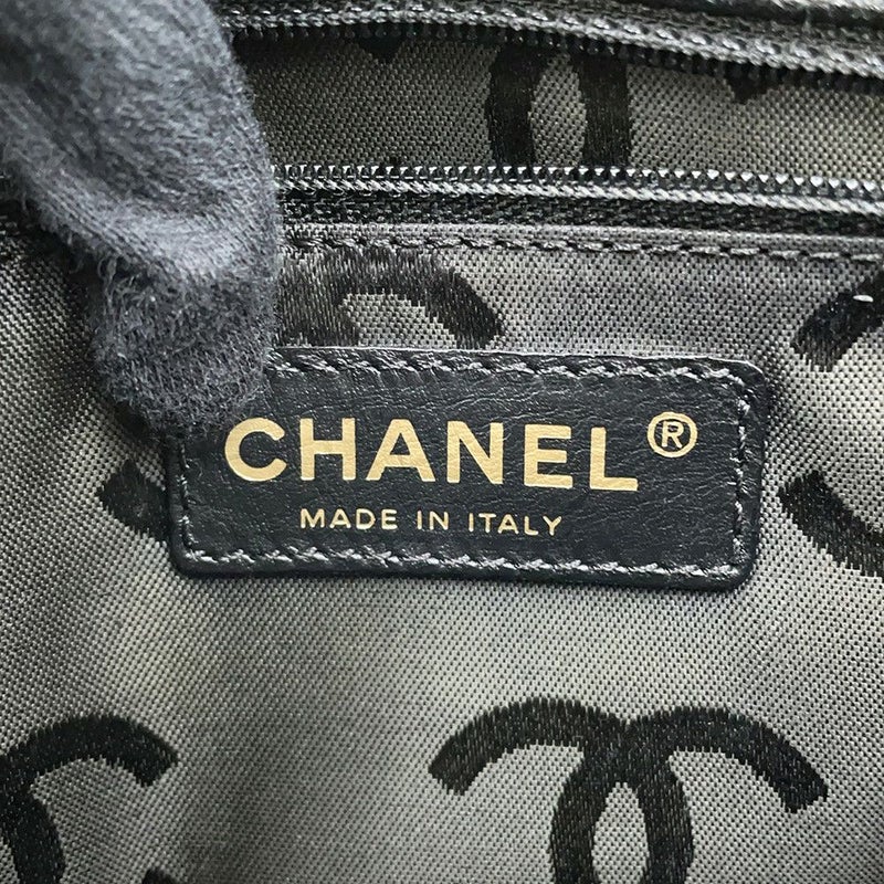 シャネル ハンドバッグ ココマーク キャビアスキン CHANEL 黒