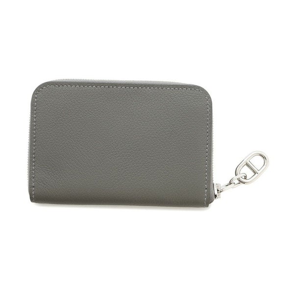 エルメス カードケース ジップ アン ゴー グリメイヤー/シルバー金具 エバーカラー K刻印 HERMES 定期入れ
