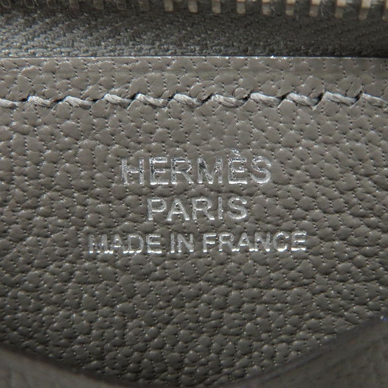 エルメス カードケース ジップ アン ゴー グリメイヤー/シルバー金具 エバーカラー K刻印 HERMES 定期入れ