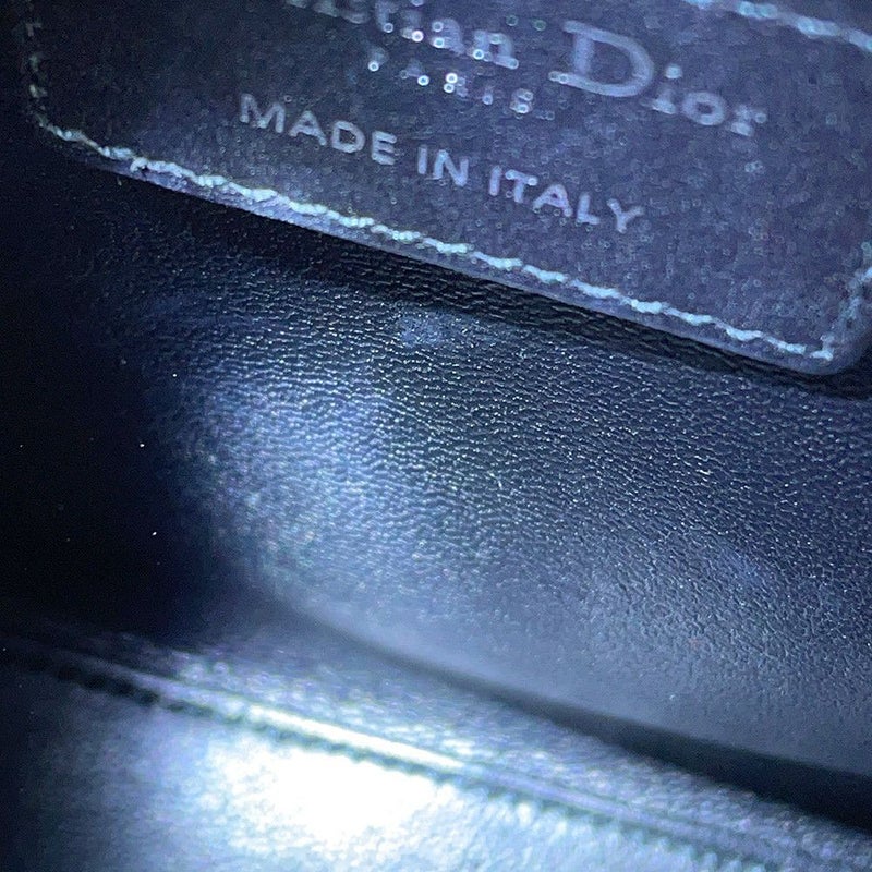 クリスチャン・ディオール ハンドバッグ レディディオール ミディアム レザー ラインストーン 2way