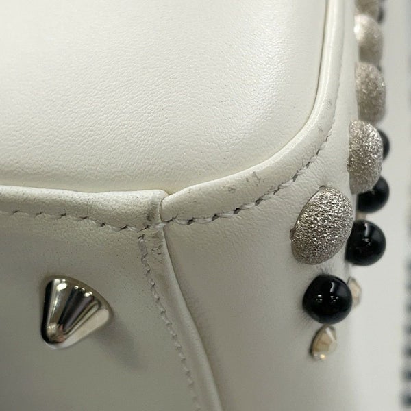 クリスチャン・ディオール ハンドバッグ レディディオール ミディアム レザー ラインストーン 2way