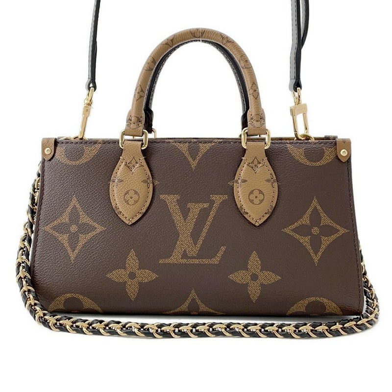 ルイヴィトン ハンドバッグ モノグラム・リバース/モノグラム・ジャイアント オンザゴー EW チェーン M14236 LOUIS VUITTON