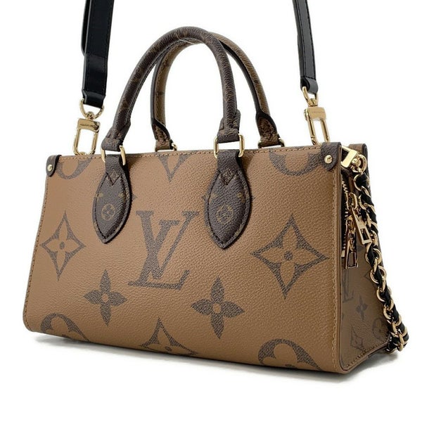 ルイヴィトン ハンドバッグ モノグラム・リバース/モノグラム・ジャイアント オンザゴー EW チェーン M14236 LOUIS VUITTON