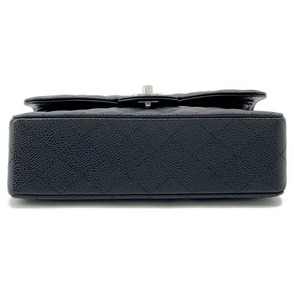 シャネル チェーンショルダーバッグ マトラッセ23 ココマーク ダブルチェーン A01113 CHANEL 黒