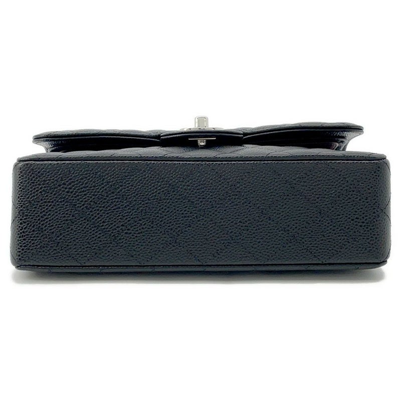 シャネル チェーンショルダーバッグ マトラッセ23 ココマーク ダブルチェーン A01113 CHANEL 黒