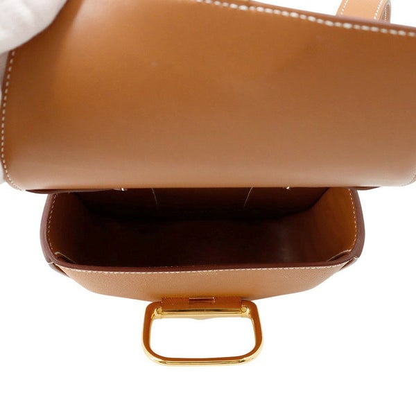 エルメス デッラ・カヴァッレリア ミニ ゴールド/ゴールド金具 ヴォーエプソン B刻印