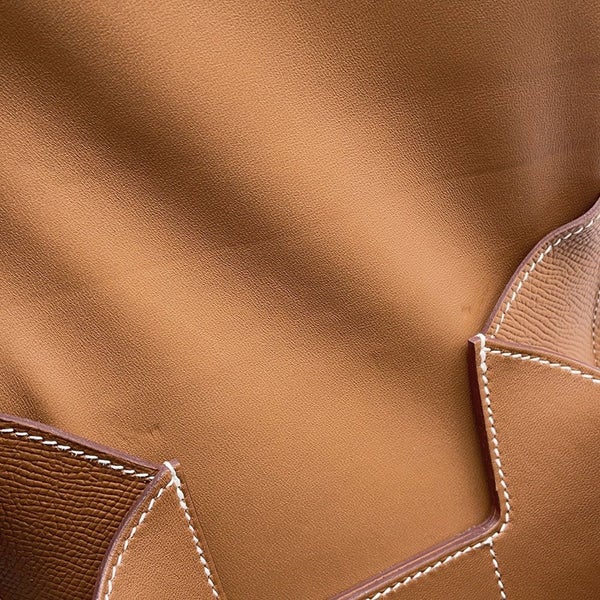 エルメス デッラ・カヴァッレリア ミニ ゴールド/ゴールド金具 ヴォーエプソン B刻印