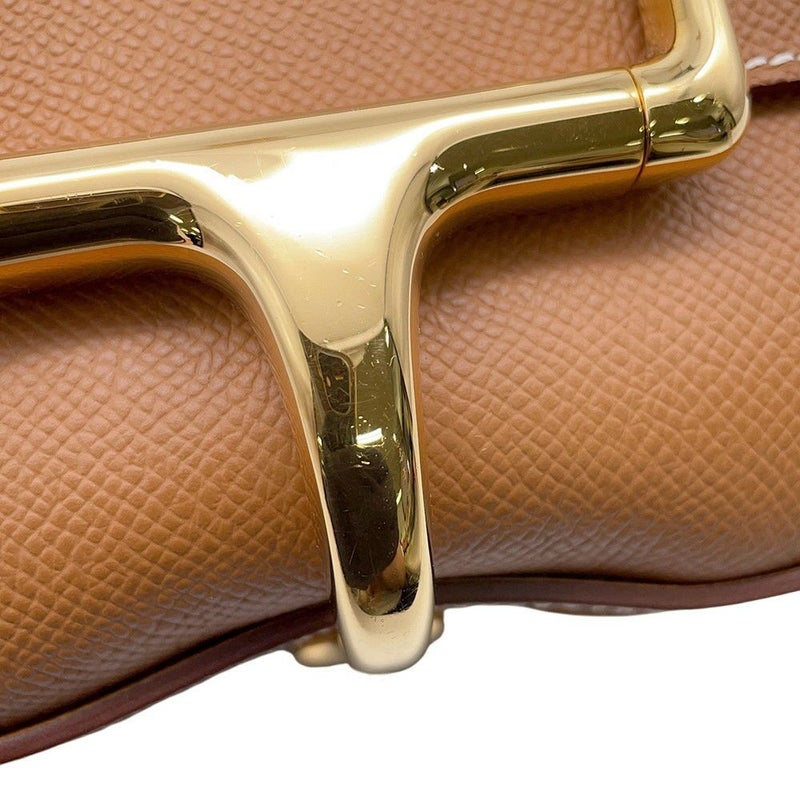 エルメス デッラ・カヴァッレリア ミニ ゴールド/ゴールド金具 ヴォーエプソン B刻印