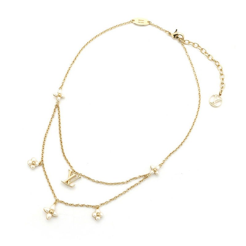 ルイヴィトン ネックレス LV フローラグラム メタル レジン M00981 LOUIS VUITTON アクセサリー