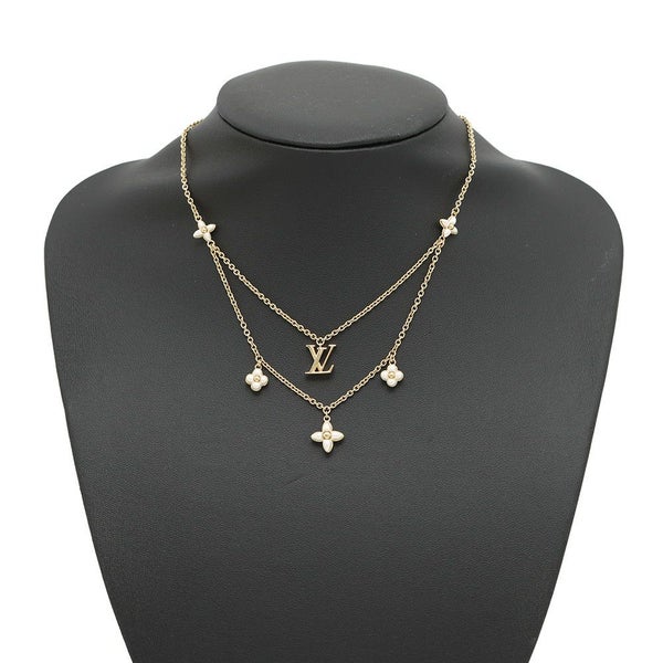 ルイヴィトン ネックレス LV フローラグラム メタル レジン M00981 LOUIS VUITTON アクセサリー