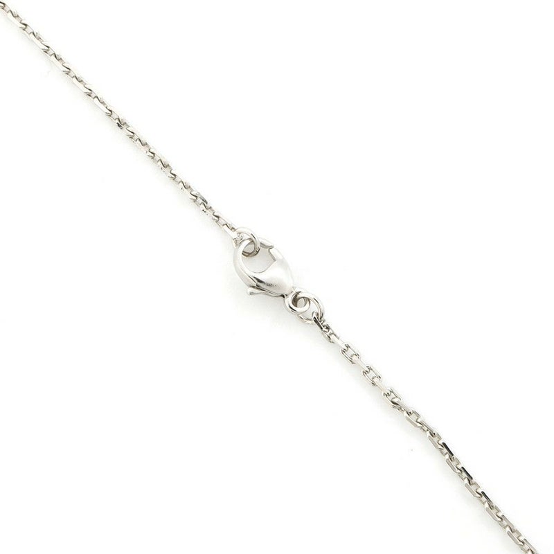 エルメス ネックレス ミニ・ポップアッシュ ブラック/シルバー金具 HERMES アクセサリー 黒