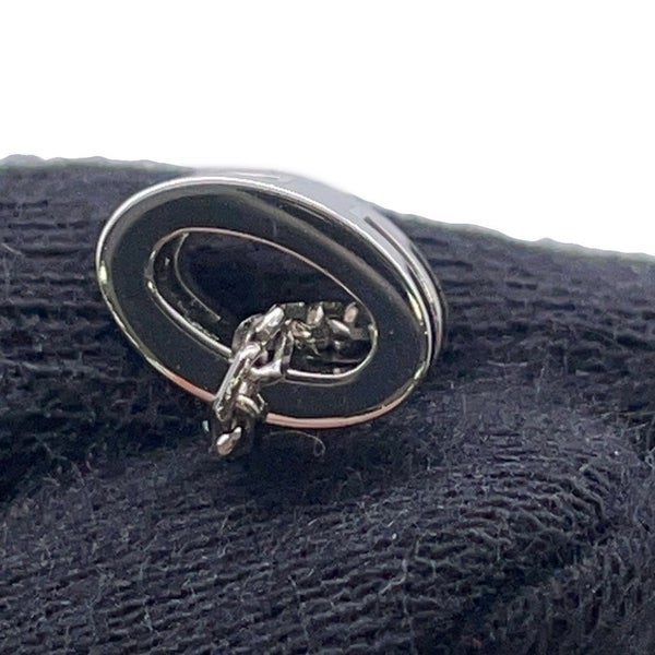 エルメス ネックレス ミニ・ポップアッシュ ブラック/シルバー金具 HERMES アクセサリー 黒