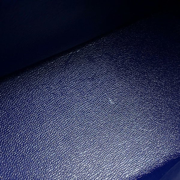 エルメス ショルダーバッグ ミニケリー ブルーサフィール/ゴールド金具 ボックスカーフ 〇O刻印