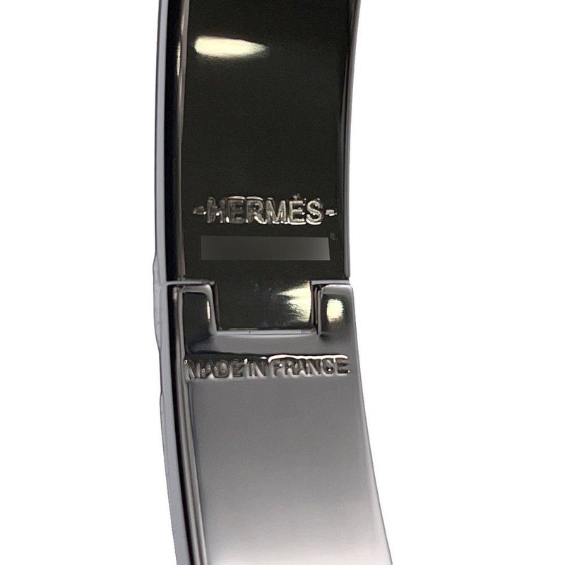 エルメス ブレスレット クリック H クリッククラックPM ベージュ/シルバー金具 HERMES アクセサリー