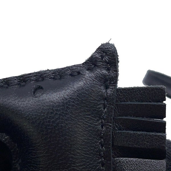 エルメス バッグチャーム ロデオ PM タッチ ブラック ラムスキン/アリゲータマット Z刻印 黒