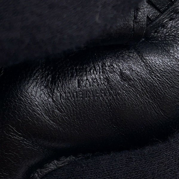 エルメス バッグチャーム ロデオ PM タッチ ブラック ラムスキン/アリゲータマット Z刻印 黒