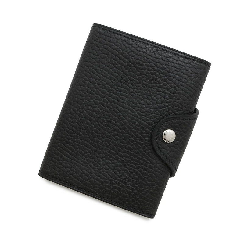 エルメス コインケース イリアード コンパクト ブラック/シルバー金具 ヴァッシュ・ギャロップ・ドゥ・エルメス B刻印 黒