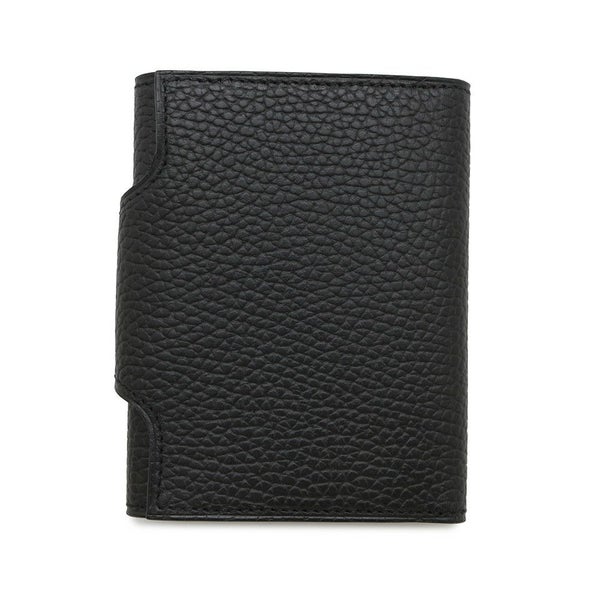 エルメス コインケース イリアード コンパクト ブラック/シルバー金具 ヴァッシュ・ギャロップ・ドゥ・エルメス B刻印 黒