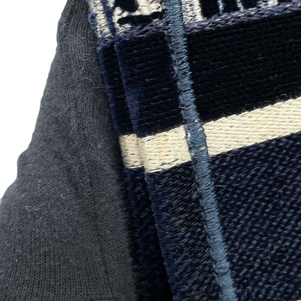 クリスチャン・ディオール トートバッグ ブックトート オブリーク ミディアム ベロア キャンバス Dior トロッター