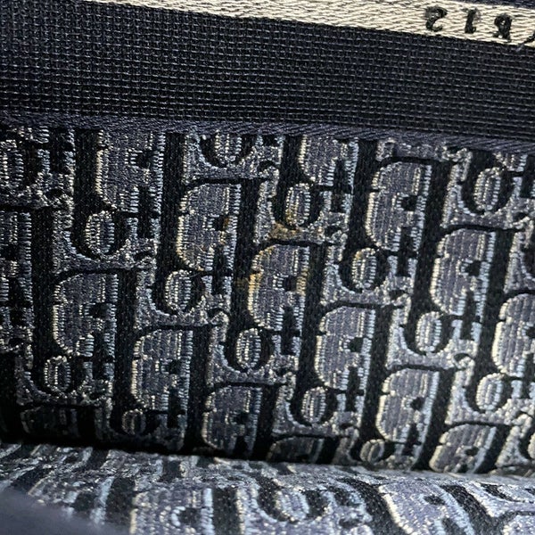 クリスチャン・ディオール トートバッグ ブックトート オブリーク ミディアム ベロア キャンバス Dior トロッター