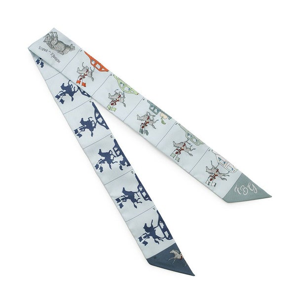 エルメス スカーフ ツイリー エルメス・パラード Hermes Parade HERMES シルク 2024秋冬