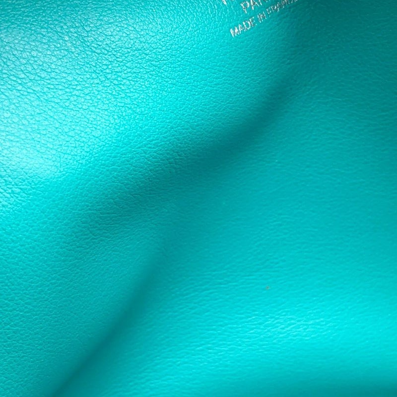 エルメス ハンドバッグ プリュム ミニ ブルーパオン/シルバー金具 スイフト X刻印 HERMES バッグ