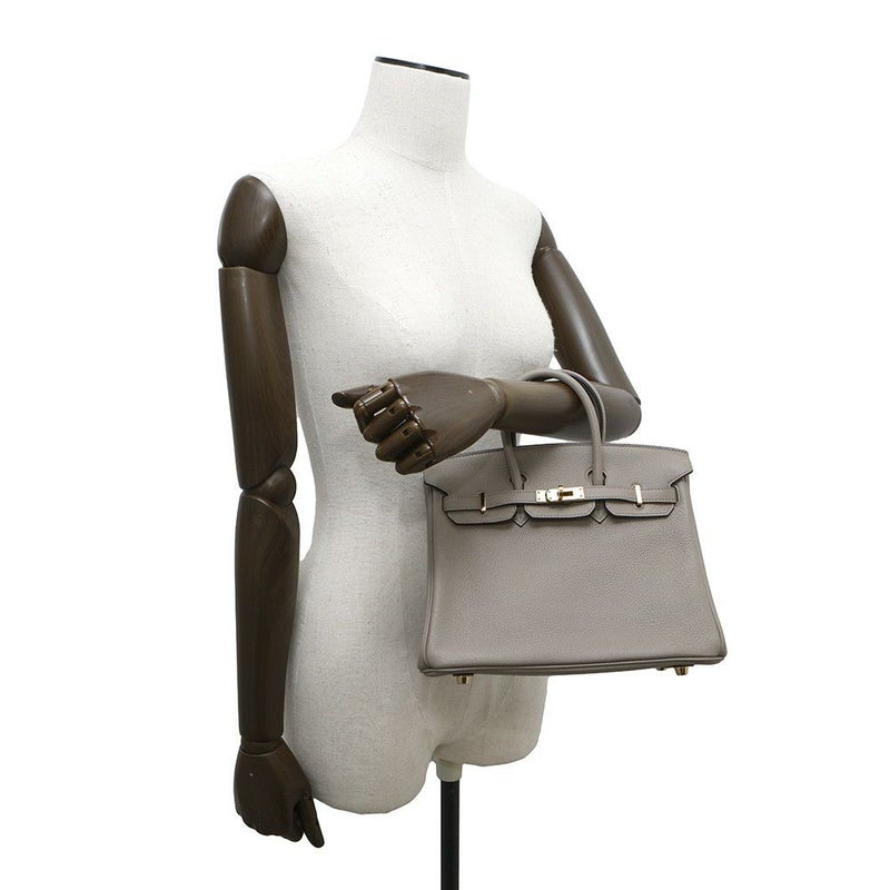 エルメス バーキン25 グリアスファルト/ゴールド金具 トリヨンノビーヨ Y刻印 HERMES Birkin ハンドバッグ