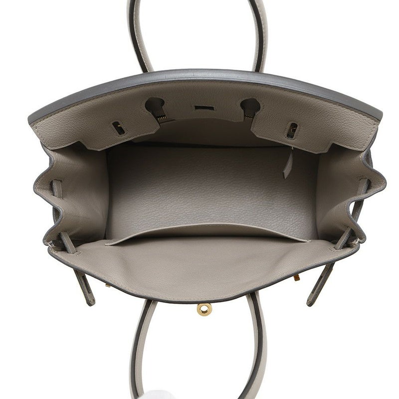 エルメス バーキン25 グリアスファルト/ゴールド金具 トリヨンノビーヨ Y刻印 HERMES Birkin ハンドバッグ