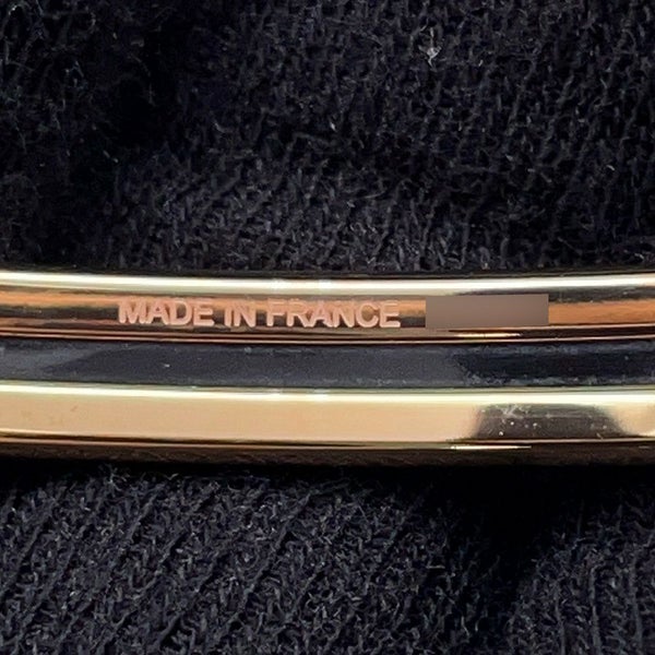エルメス バングル エナメルブレスレット ユニ ローズポーテ/ゴールド金具 HERMES アクセサリー