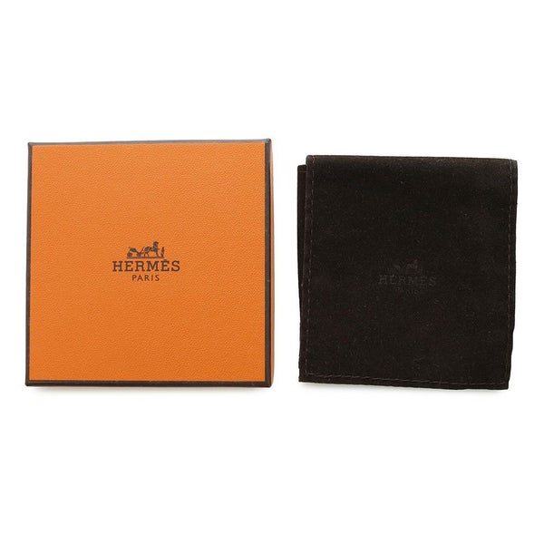 エルメス バングル エナメルブレスレット ユニ ローズポーテ/ゴールド金具 HERMES アクセサリー