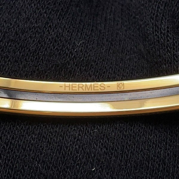 エルメス バングル エマイユ PM ベルト柄 HERMES アクセサリー 七宝焼き