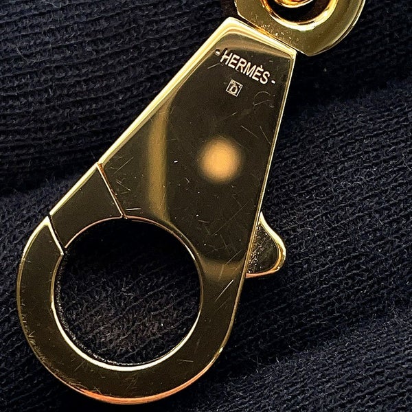 エルメス ショルダーストラップ バンドリエール サングル カヴァル ブルー/グリーン/ゴールド金具 スイフト/キャンバス B刻印