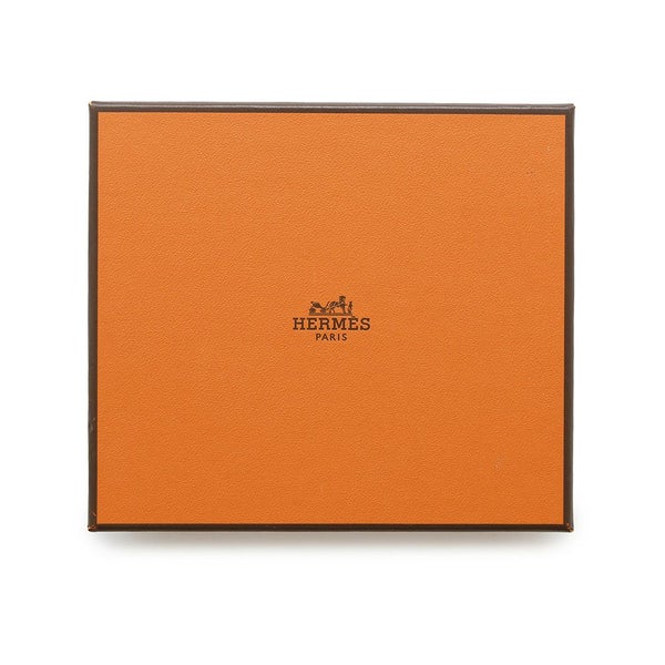 エルメス カードケース ベアン ミニ 小銭入れ付き ブラック/ゴールド金具 エプソン K刻印 HERMES 名刺入れ コインケース 黒