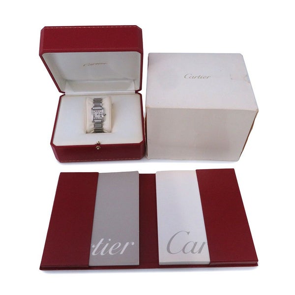 カルティエ タンク フランセーズ SM W51008Q3 Cartier 腕時計 クォーツ