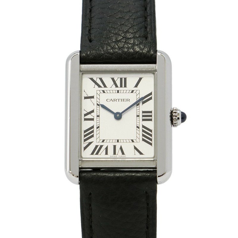 カルティエ タンク ソロ SM WSTA0030 Cartier 腕時計 シルバー文字盤 クォーツ