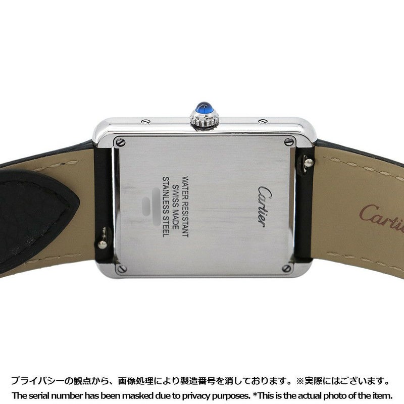 カルティエ タンク ソロ LM WSTA0028 Cartier 腕時計 シルバー文字盤 クォーツ