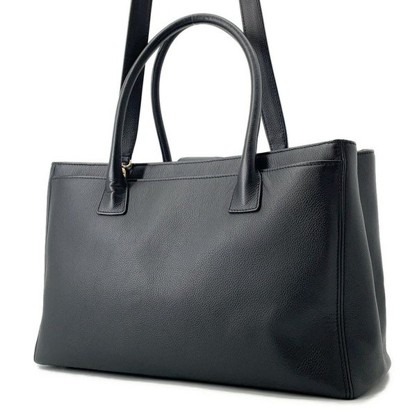 シャネル トートバッグ ココマーク エグゼクティブライン A15206 CHANEL ハンドバッグ 黒