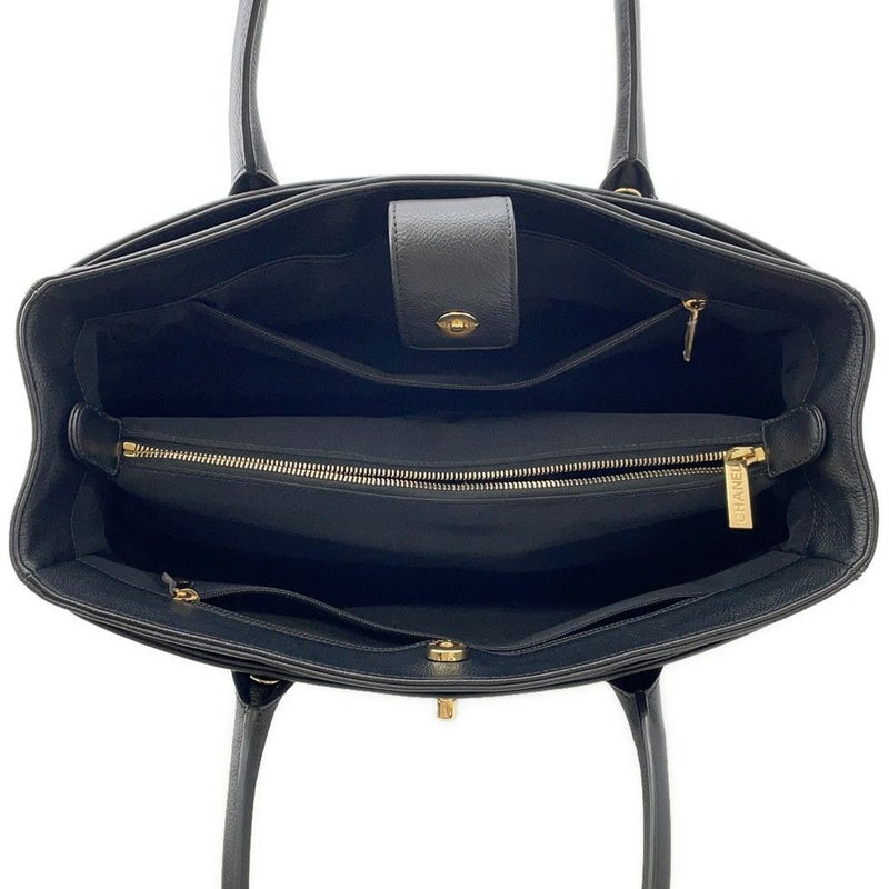 シャネル トートバッグ ココマーク エグゼクティブライン A15206 CHANEL ハンドバッグ 黒