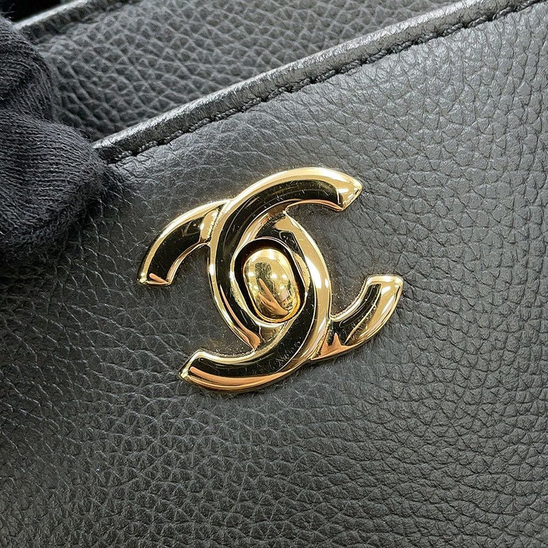シャネル トートバッグ ココマーク エグゼクティブライン A15206 CHANEL ハンドバッグ 黒